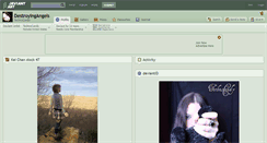 Desktop Screenshot of destroyingangels.deviantart.com