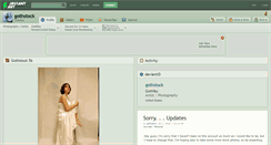 Desktop Screenshot of gothstock.deviantart.com