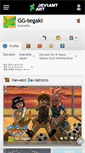 Mobile Screenshot of gg-tegaki.deviantart.com