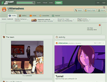 Tablet Screenshot of liittlemadness.deviantart.com
