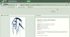 Desktop Screenshot of kaidona.deviantart.com