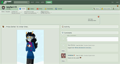 Desktop Screenshot of izzyfan119.deviantart.com