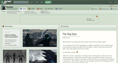 Desktop Screenshot of euxiom.deviantart.com
