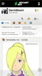 Mobile Screenshot of darckbloom.deviantart.com
