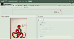 Desktop Screenshot of leainshadow.deviantart.com