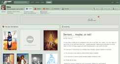 Desktop Screenshot of lilins.deviantart.com