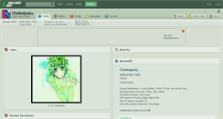 Desktop Screenshot of chottoipuku.deviantart.com