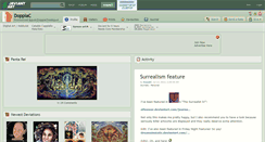 Desktop Screenshot of doppiac.deviantart.com