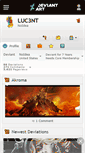 Mobile Screenshot of luc3nt.deviantart.com