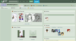 Desktop Screenshot of animetomxjerry.deviantart.com