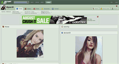 Desktop Screenshot of myuu-ki.deviantart.com