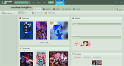 Desktop Screenshot of amyrose-sonicgirls.deviantart.com