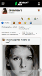 Mobile Screenshot of dreamsare.deviantart.com