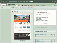 Tablet Screenshot of designaday.deviantart.com