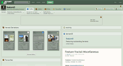 Desktop Screenshot of featured.deviantart.com