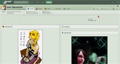 Desktop Screenshot of inner-sakurachan.deviantart.com