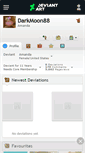 Mobile Screenshot of darkmoon88.deviantart.com
