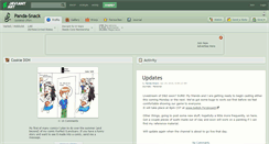 Desktop Screenshot of panda-snack.deviantart.com