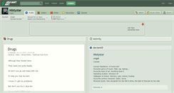 Desktop Screenshot of mistystar.deviantart.com