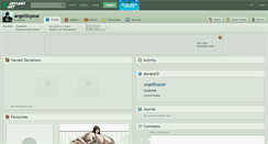 Desktop Screenshot of angellicpear.deviantart.com