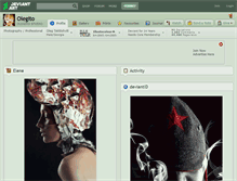 Tablet Screenshot of olegito.deviantart.com
