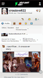 Mobile Screenshot of crosslove822.deviantart.com