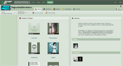 Desktop Screenshot of disgruntleddeviants.deviantart.com