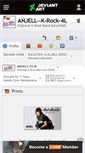 Mobile Screenshot of anjell--k-rock-4l.deviantart.com