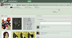 Desktop Screenshot of crystalscars.deviantart.com