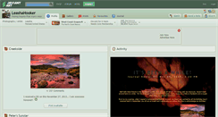 Desktop Screenshot of leashahooker.deviantart.com
