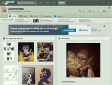 Tablet Screenshot of absothekatta.deviantart.com