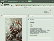 Tablet Screenshot of kappauka.deviantart.com