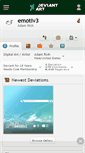 Mobile Screenshot of emotiv3.deviantart.com