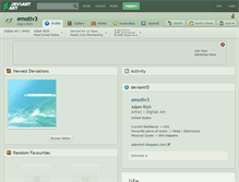 Tablet Screenshot of emotiv3.deviantart.com