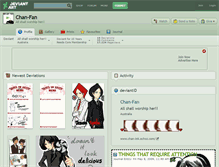 Tablet Screenshot of chan-fan.deviantart.com