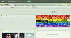 Desktop Screenshot of inetadler.deviantart.com