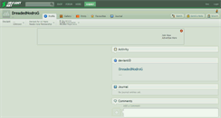 Desktop Screenshot of dreadednodrog.deviantart.com
