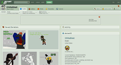 Desktop Screenshot of orbitalblast.deviantart.com
