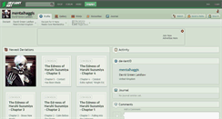 Desktop Screenshot of mentalhaggis.deviantart.com