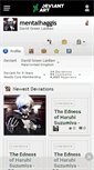 Mobile Screenshot of mentalhaggis.deviantart.com