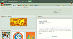 Desktop Screenshot of johnnylizard.deviantart.com