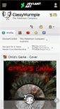 Mobile Screenshot of classywurmple.deviantart.com