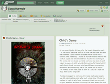 Tablet Screenshot of classywurmple.deviantart.com