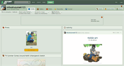 Desktop Screenshot of mitsukiuzumaki123.deviantart.com