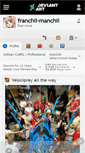 Mobile Screenshot of franchii-manchii.deviantart.com