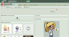 Desktop Screenshot of hitori-the-bitch.deviantart.com