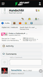 Mobile Screenshot of mundochibi.deviantart.com