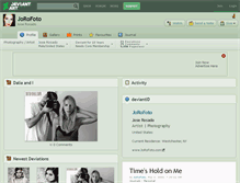 Tablet Screenshot of jorofoto.deviantart.com