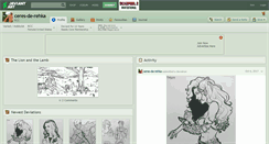 Desktop Screenshot of ceres-de-rehka.deviantart.com