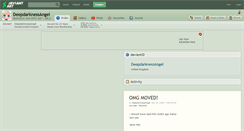 Desktop Screenshot of deepdarknessangel.deviantart.com